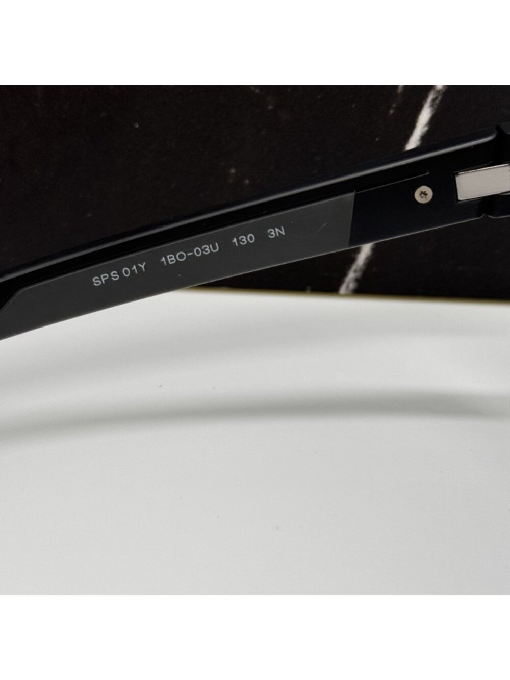 NEW PRADA PS01YS 1BO03U SUNGLASSES PS 01YS 1BO03U BLACK MEN SPS 01Y 1BO03U - Picture 9 of 11
